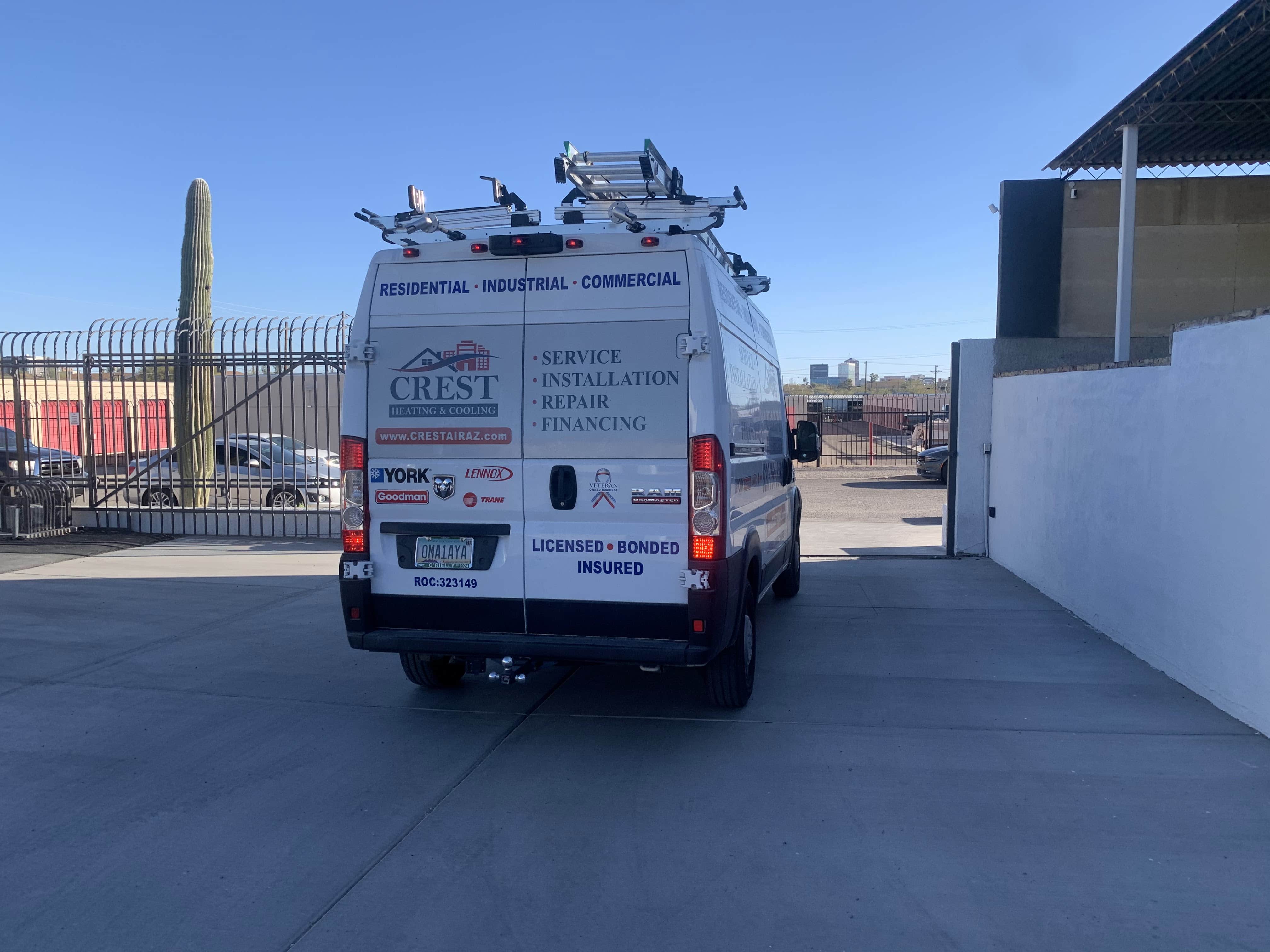 Crest Heating and Cooling - Tucson, AZ, US, hvac repair near me