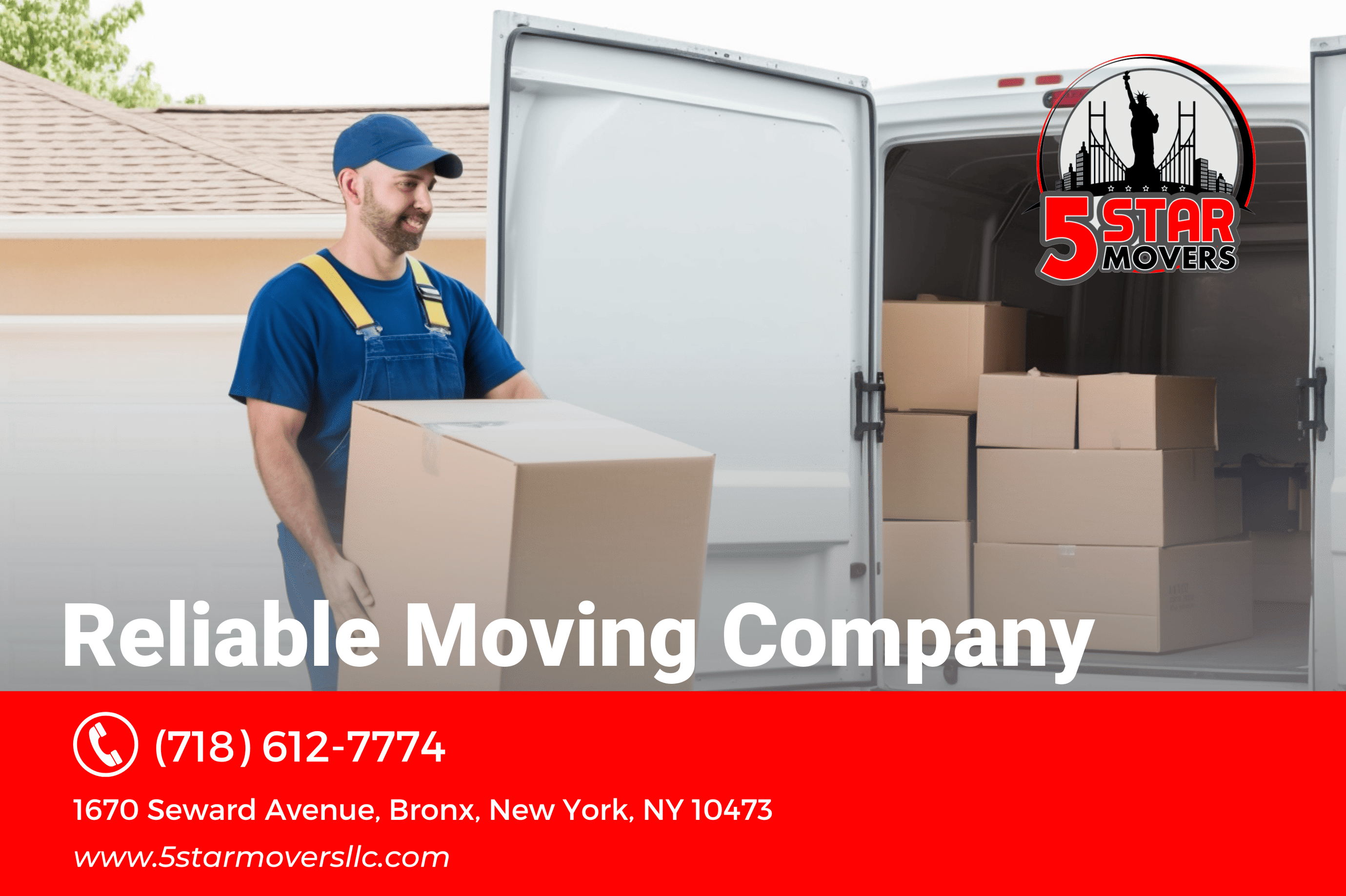 5 Star Movers LLC - Bronx Moving Company - The Bronx, NY, US, long distance movers