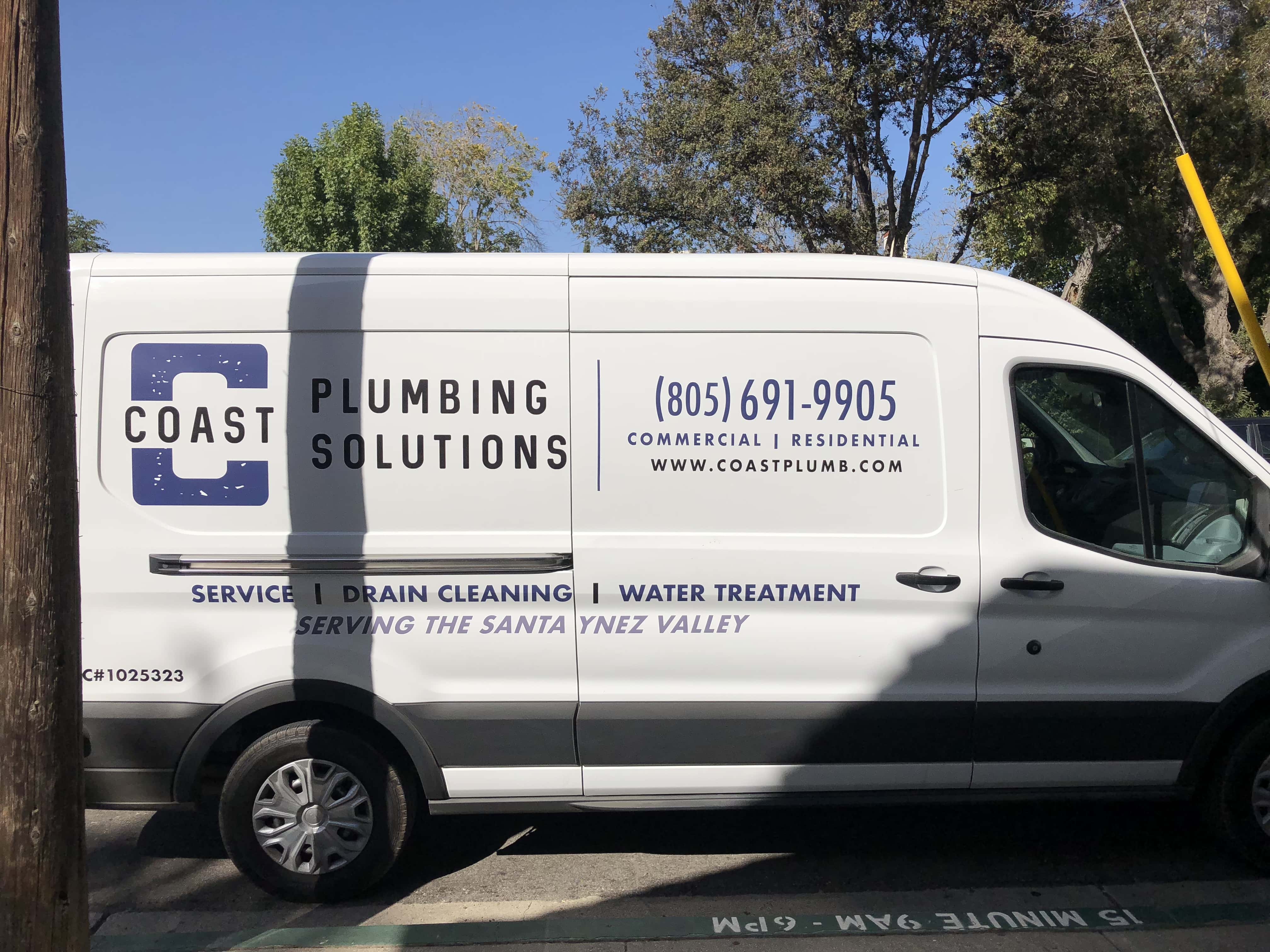 Coast Plumbing Solutions, Inc. - Buellton, CA, US, 24 hour plumber