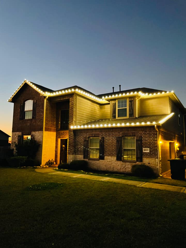 Nashville holiday lights - Murfreesboro, TN, US, lights houses