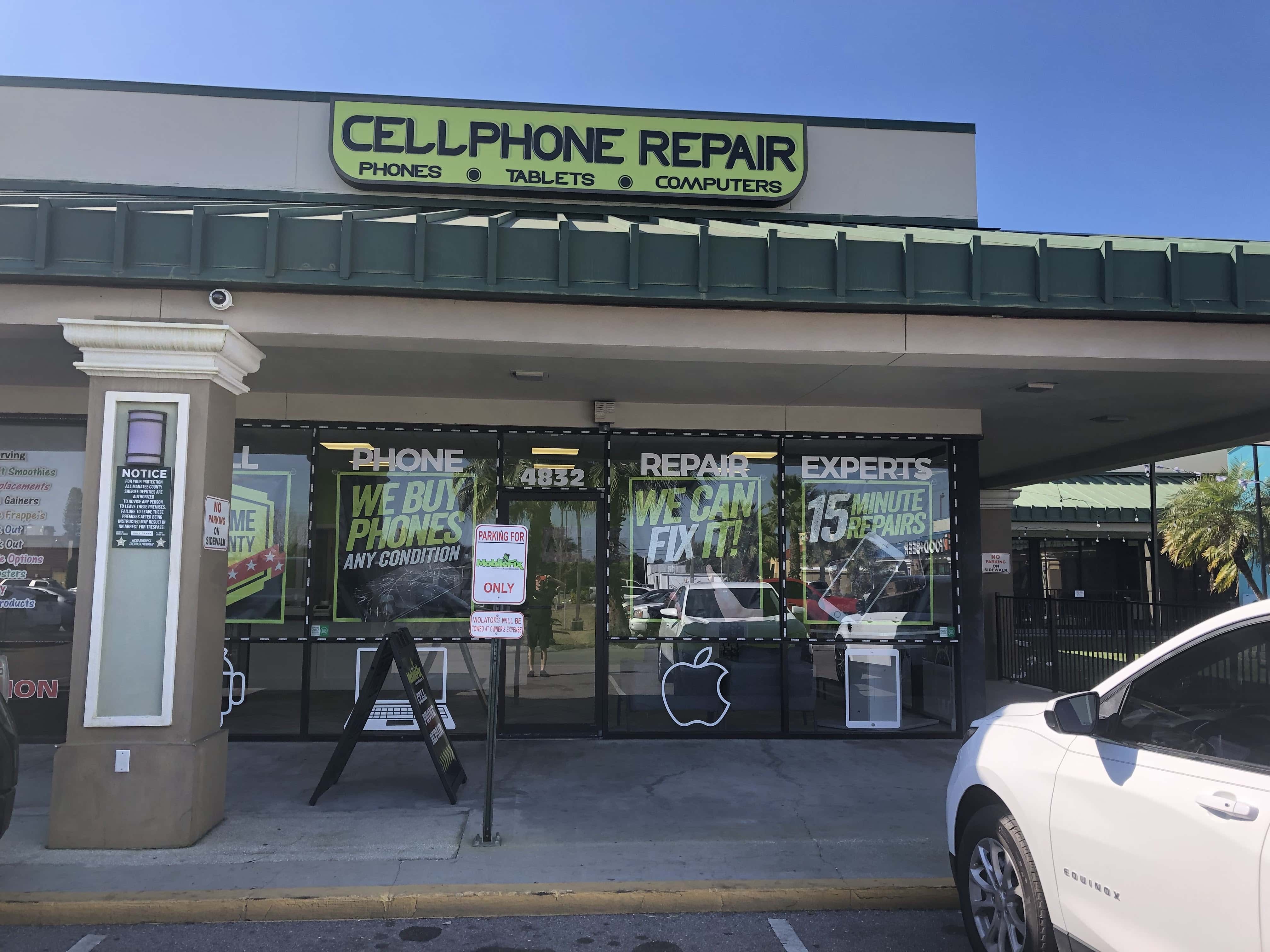 Mobile Fix iPhone Tablet Computer Repair - Bradenton, FL, US, cracked cell phone screen