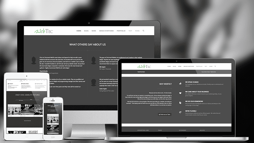 WebTec LLC - Cincinnati, OH, US, graphic design website