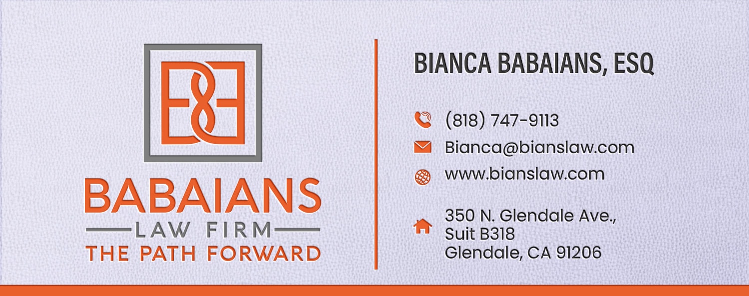 Babaians Law Firm - Glendale, CA, US, civil attorney near me