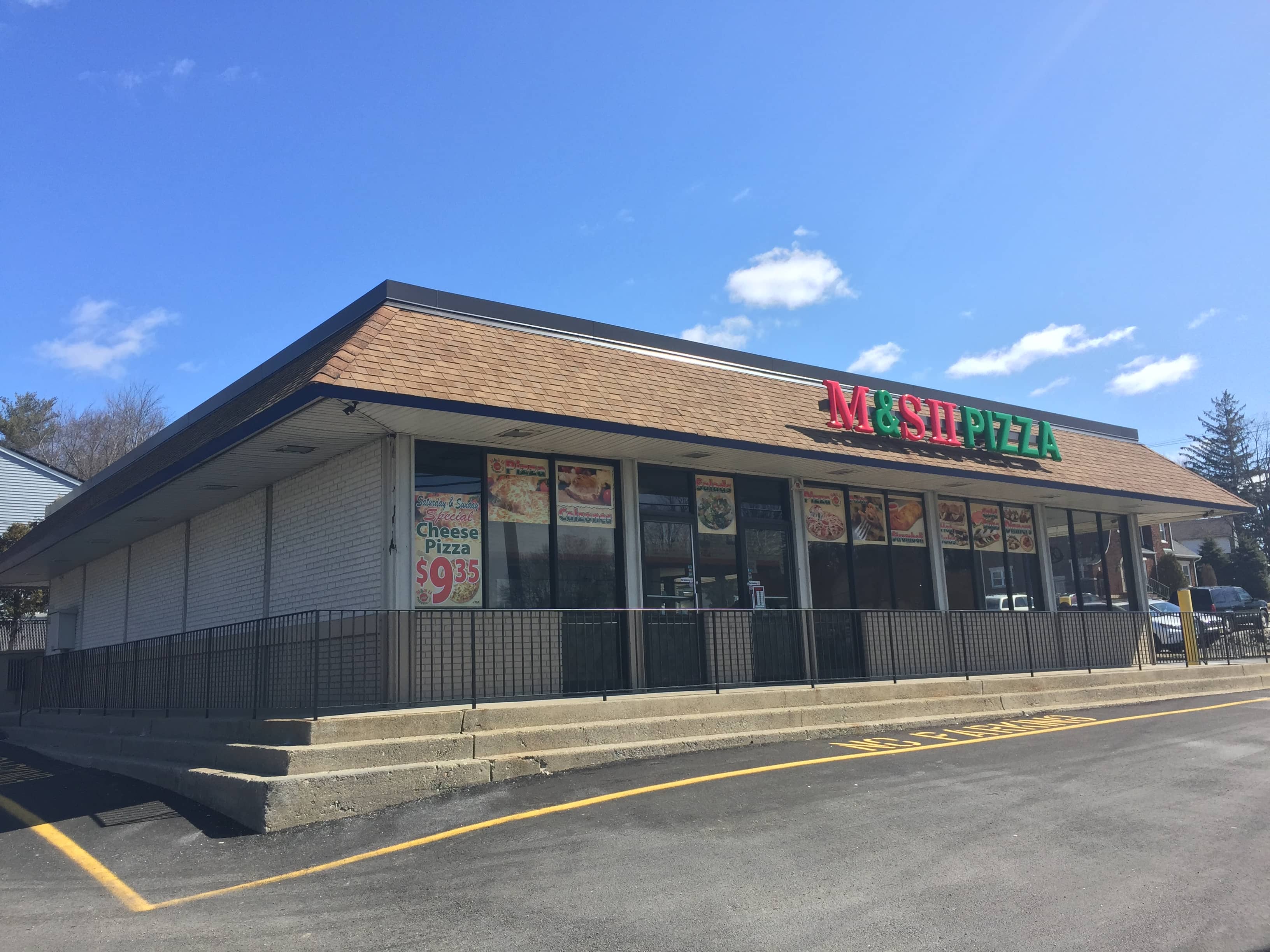 M&S II Pizza - Rockaway Township, NJ, US, pizzeria menu