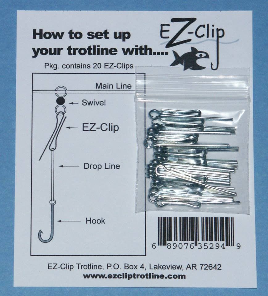 EZ Clip Trotline Co. - Milton, FL, US, fishing pole holder for boat