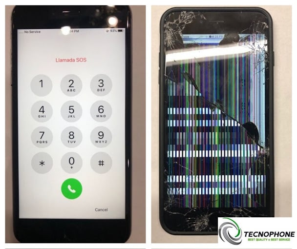 Itechnofix Phone Tablet and Electronics Repair - Chicago, IL, US, back of phone cracked