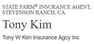 tony kim - state farm insurance agent