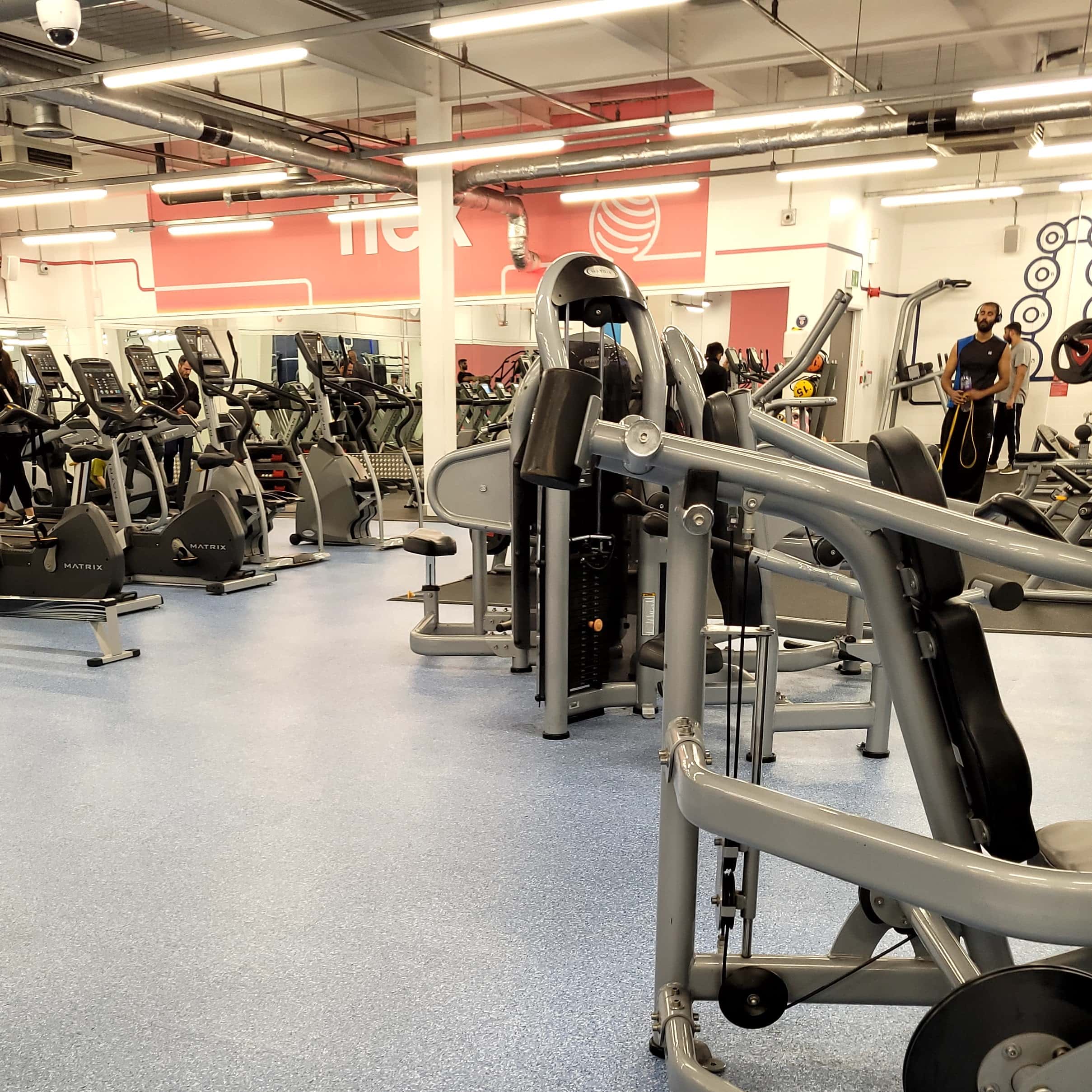 The Gym Group Leicester Highcross, UK, tricep dumbbell
