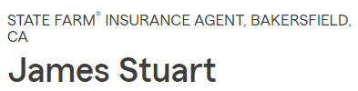 james stuart - state farm insurance agent