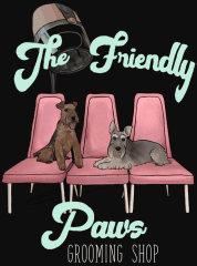 the friendly paws grooming shop