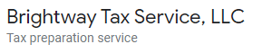 brightway tax service, llc
